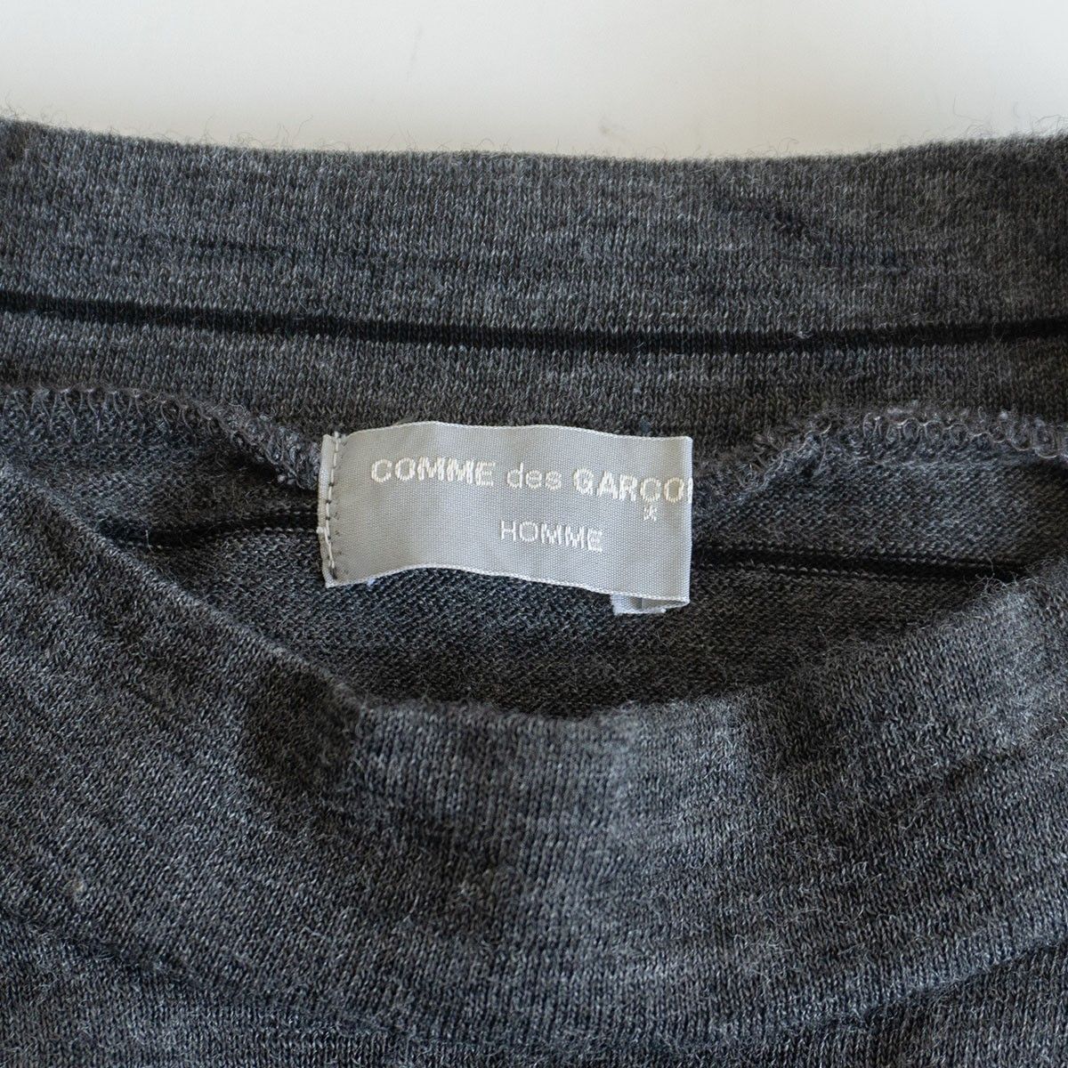 COMME des GARÇONS HOMME ブラウンニット 90年代 COMME des GARCONS HOMME コムデギャルソンオム 80s ニット HN