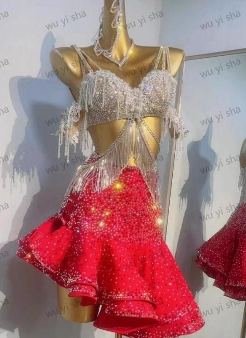 ダンスウェア ラテンダンス 舞台 発表会 ダンス衣装 社交ダンス オーダーメイド 社交ダンス衣装 ラテンワンピース ラテンドレス