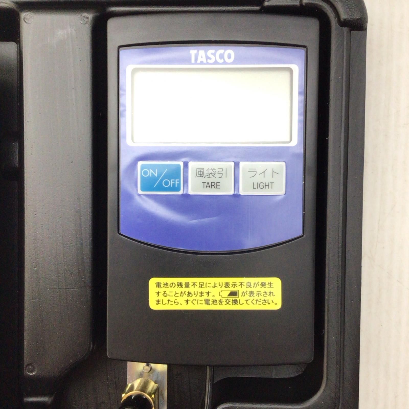 ΘΘイチネンTASCO 高精度エレクトロニックチャージングスケール 程度A 通電チェックのみ TA101FA