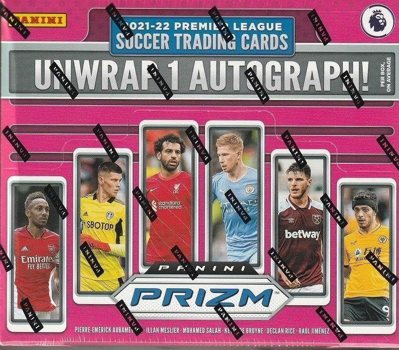 2021-22 Panini Prizm Premier League Soccer Card Hobby Box パニーニ プリズム プレミアリーグ サッカー カード ホビーボックス 並行輸入品