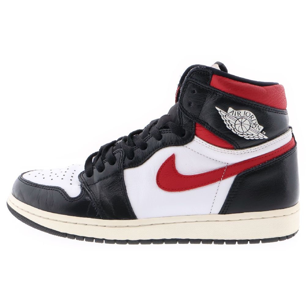 NIKE (ナイキ) AIR JORDAN 1 RETRO HIGH OG GYM RED 555088-061 エアジョーダン1 ジムレッド ハイカットスニーカー ブラック/レッド US10/28.0cm