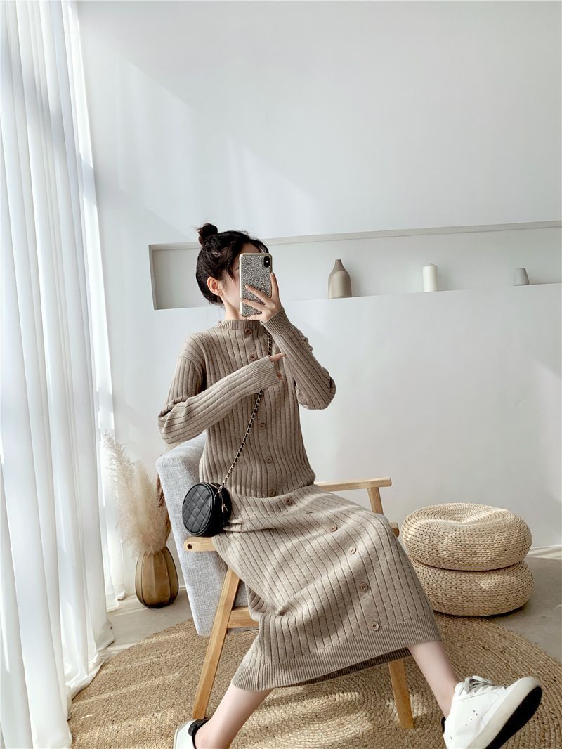 ロングワンピース レディース