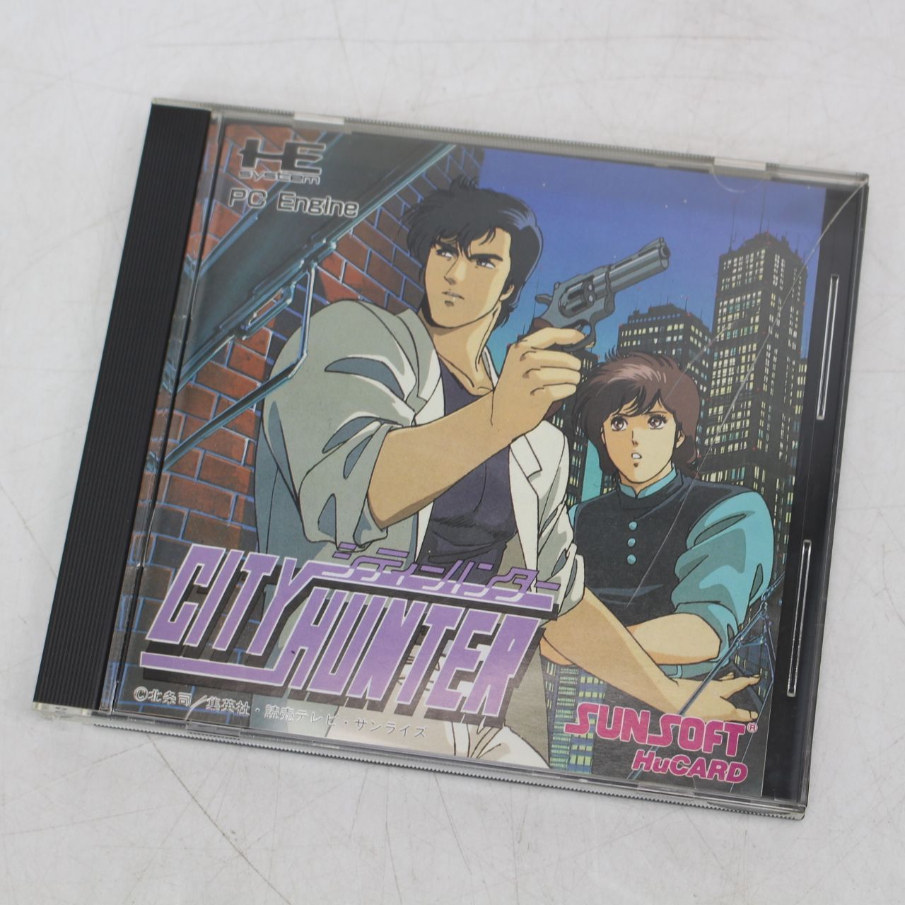 715 PCエンジン用ソフト CITYHUNTER SUNSOFT シティーハンター