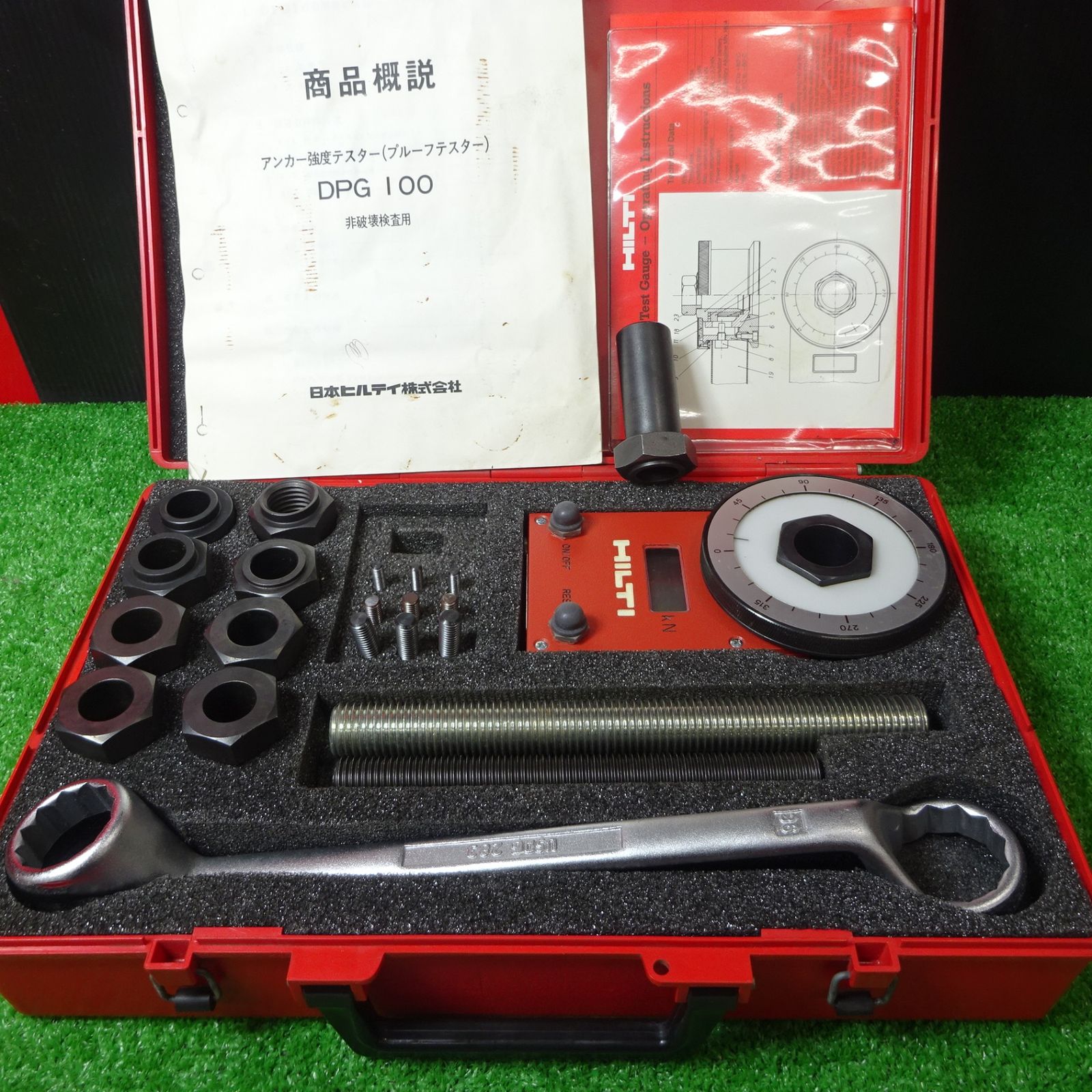 ヒルティ/HILTI アンカーテスター DPG100 非破壊テスター 引張試験機 