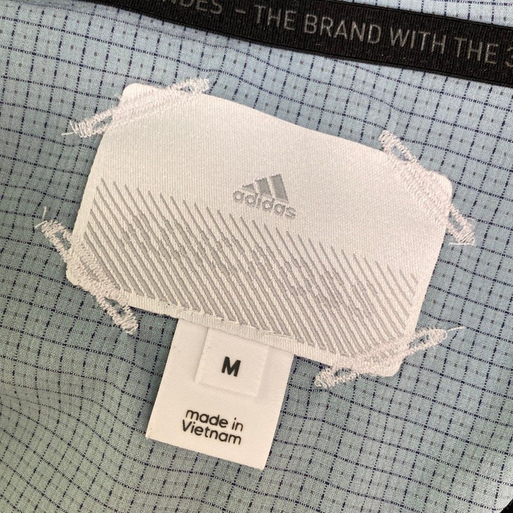 サイズ：M ADIDAS GOLF アディダスゴルフ HB6431 ADICROSS フード付 アノラック ジャケット  ブルー系 [240101439902] ゴルフウェア メンズ ストスト セール】ADICROSS撥水アノラックフーディー【adidas Golf