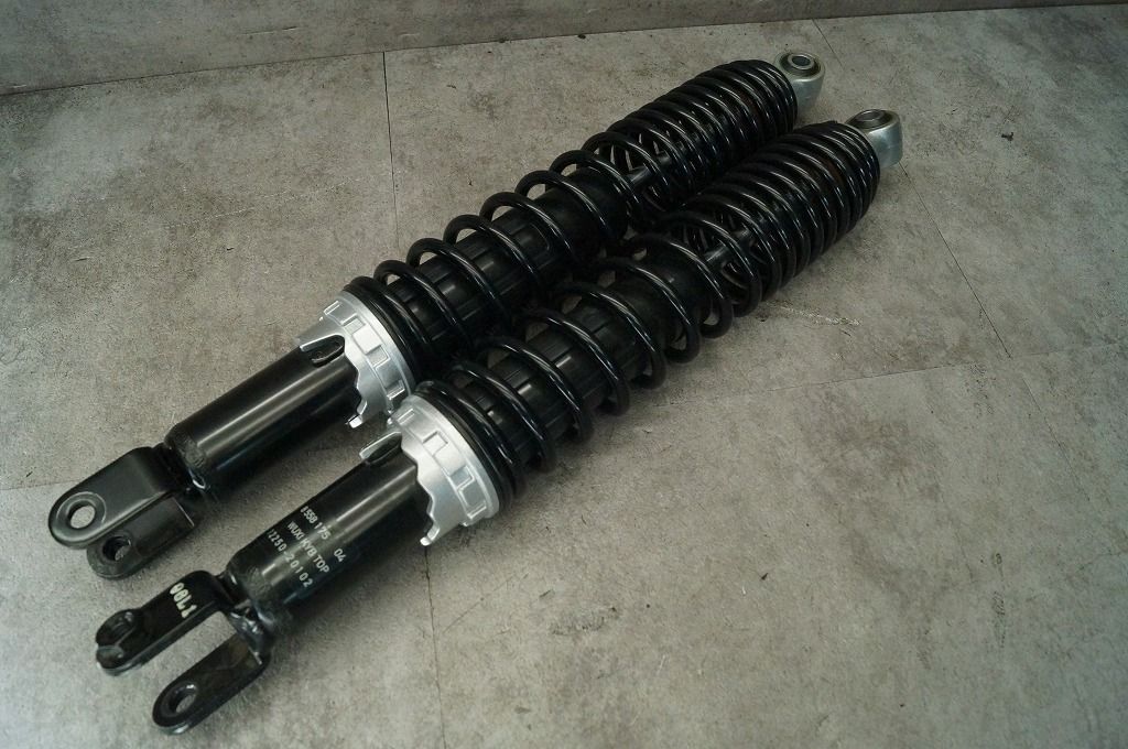 BMW　C400　純正　リアサス　左右　全長470mm、取付ピッチ440mm　黒　855817504　新車外し、極美品