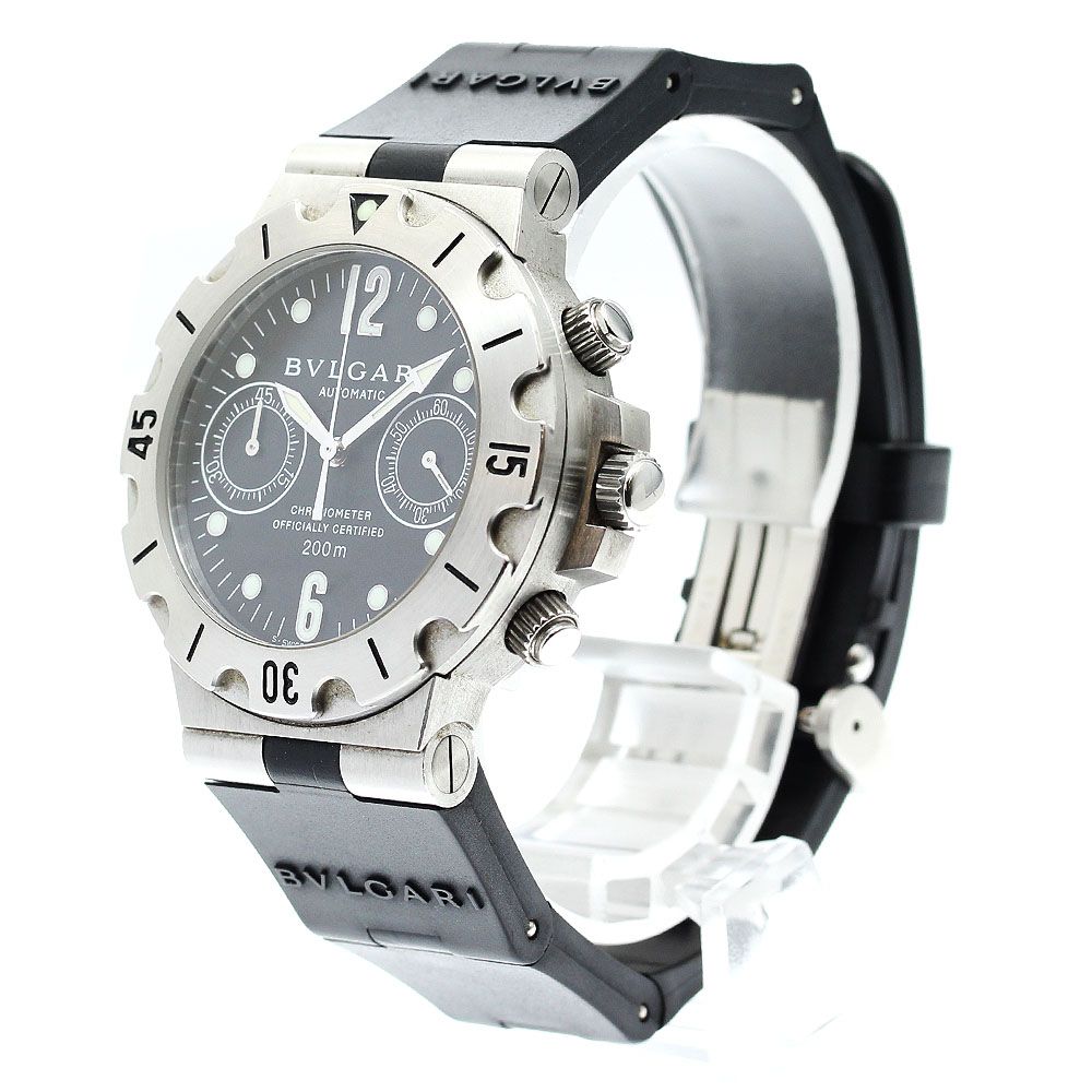 ブルガリ BVLGARI SCB38S ディアゴノ スクーバ クロノグラフ