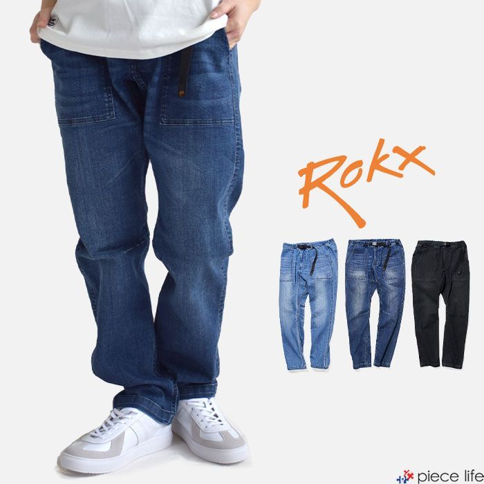 2025春夏新作】 ロックス ROKX ボトムス パンツ デニム