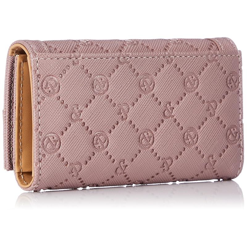 ピンキーアンドダイアン キーケース ゼネラル エナメル光沢 ロゴ型押し チェーン型ブローチ付 ゴージャス PDLWDAK1 ピンク