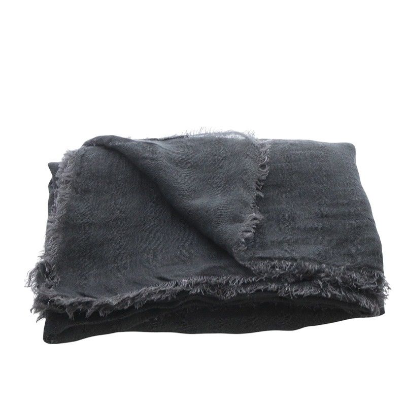 美品 アパルトモン メゾンドバカンス linen リネン 大判 ストール MAISON DE VACANCES/メゾン ド バカンス】 STOLE（ストール）｜L