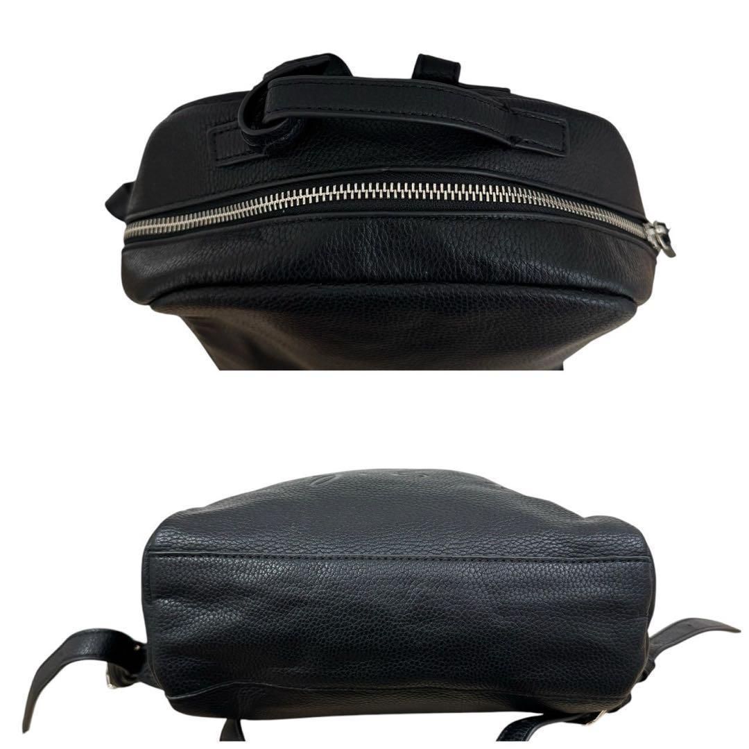 希少 美品 agnes b. アニエスベー リュック ミニ シボレザー 型押し