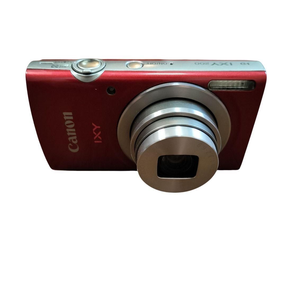 ️ ️Canon IXY 200S コンパクトデジタルカメラ キャノン レッド イクシシリーズ