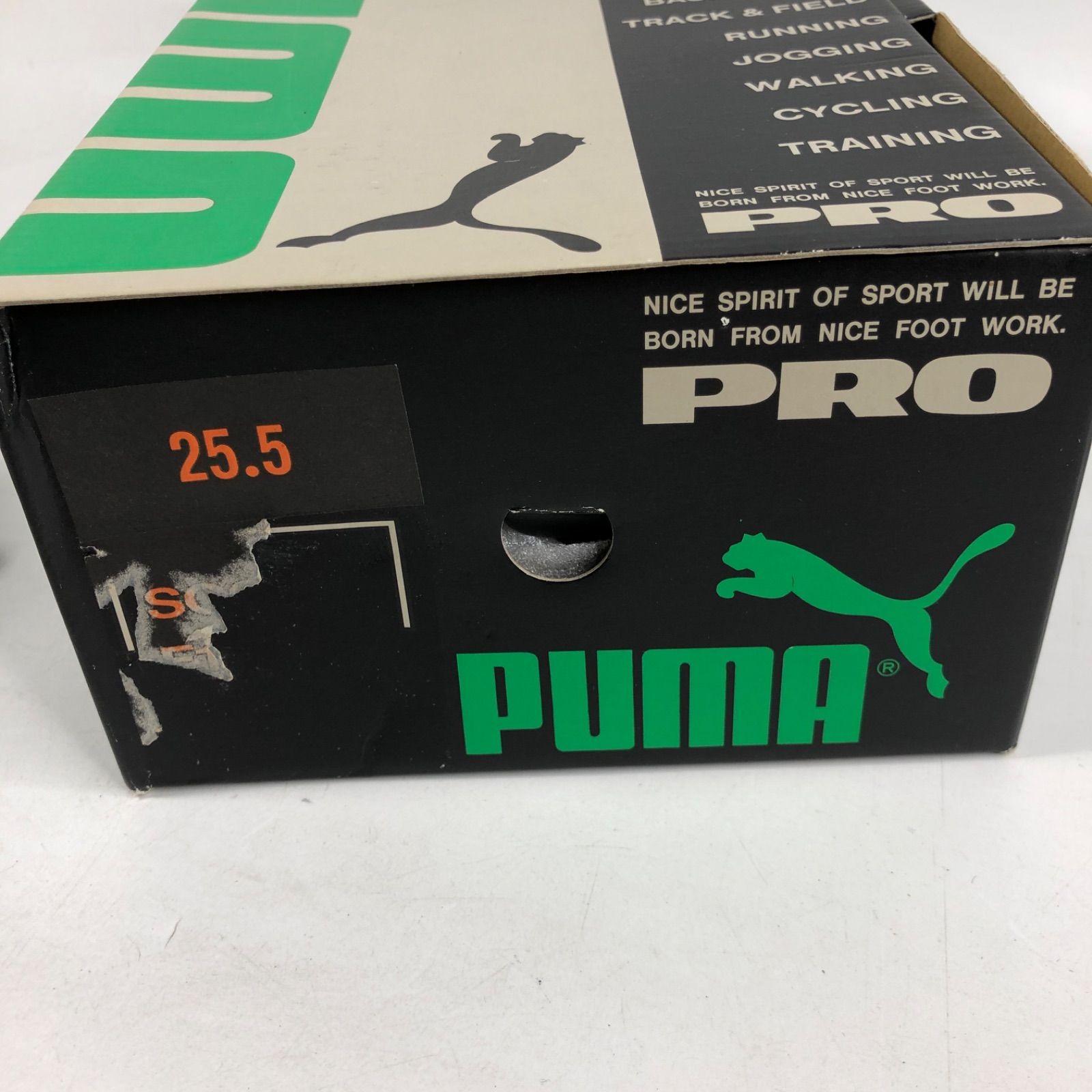 A0704-4-A PUMA PRO 三浦知良 モデル レザー サッカーシューズ