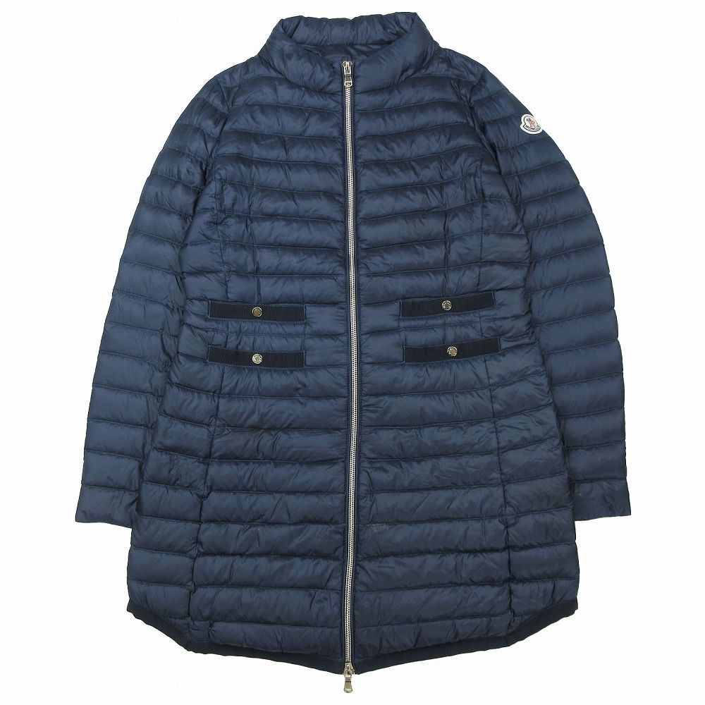 モンクレール　OCRE  ネイビー　00サイズ MONCLER モンクレール ガールズ ダウンカーディガン ネイビー