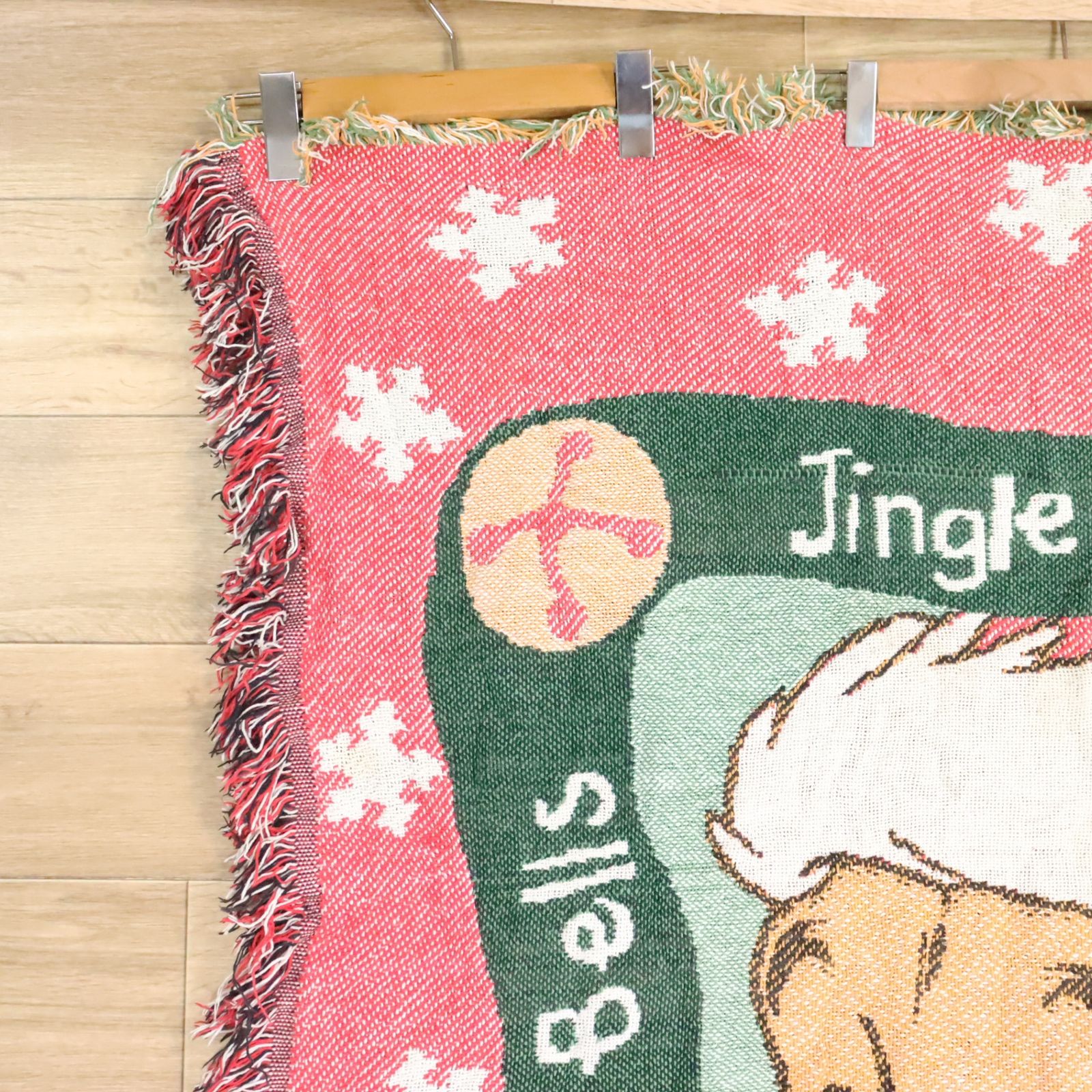 希少 Disney 101匹わんちゃん ダルメシアン 犬柄 ヴィンテージ ラグ