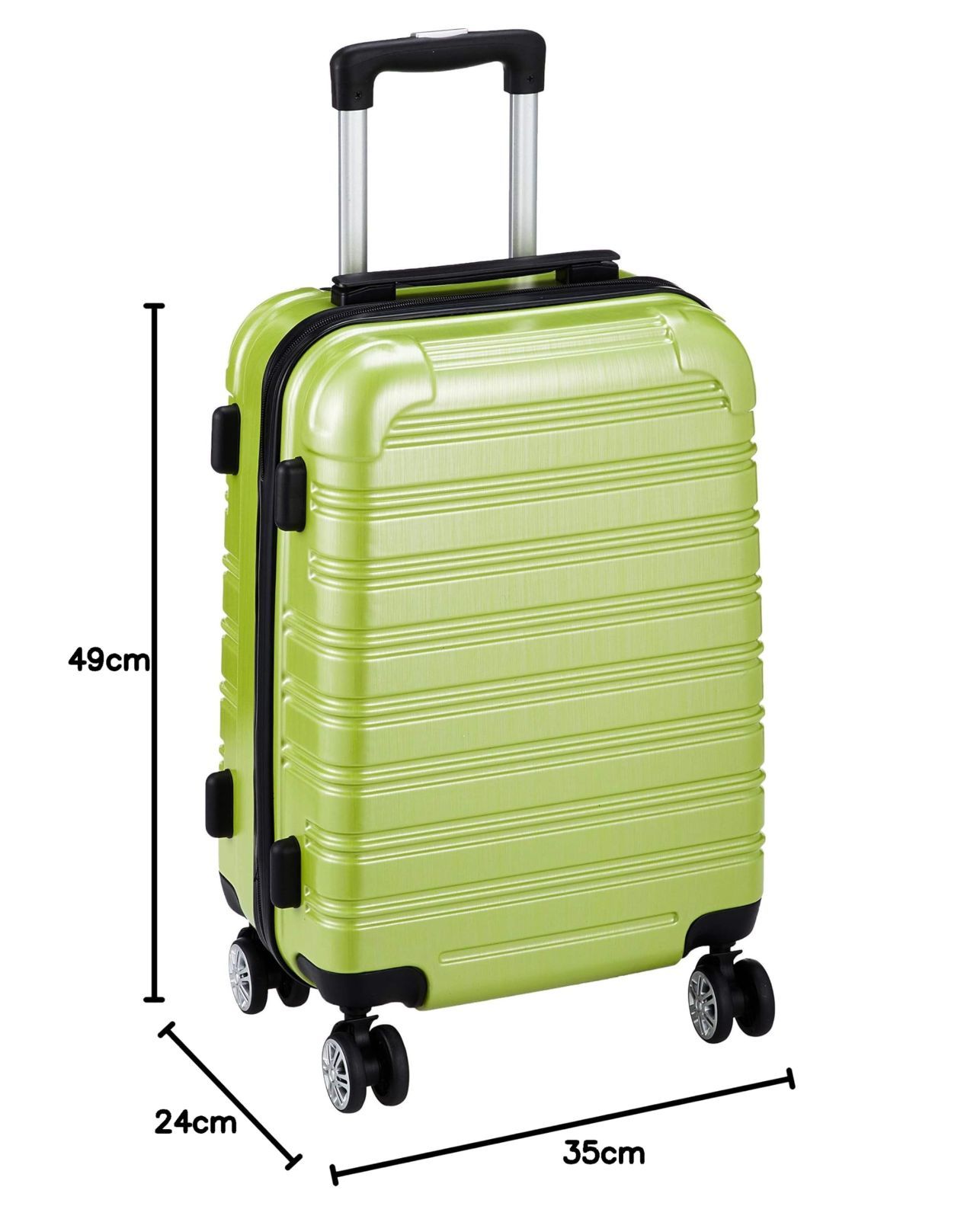 軽量キャリーケース スーツケース M 6080 アイダディ 機内持ち込み可 付 35 L 49 cm 3.1 kg