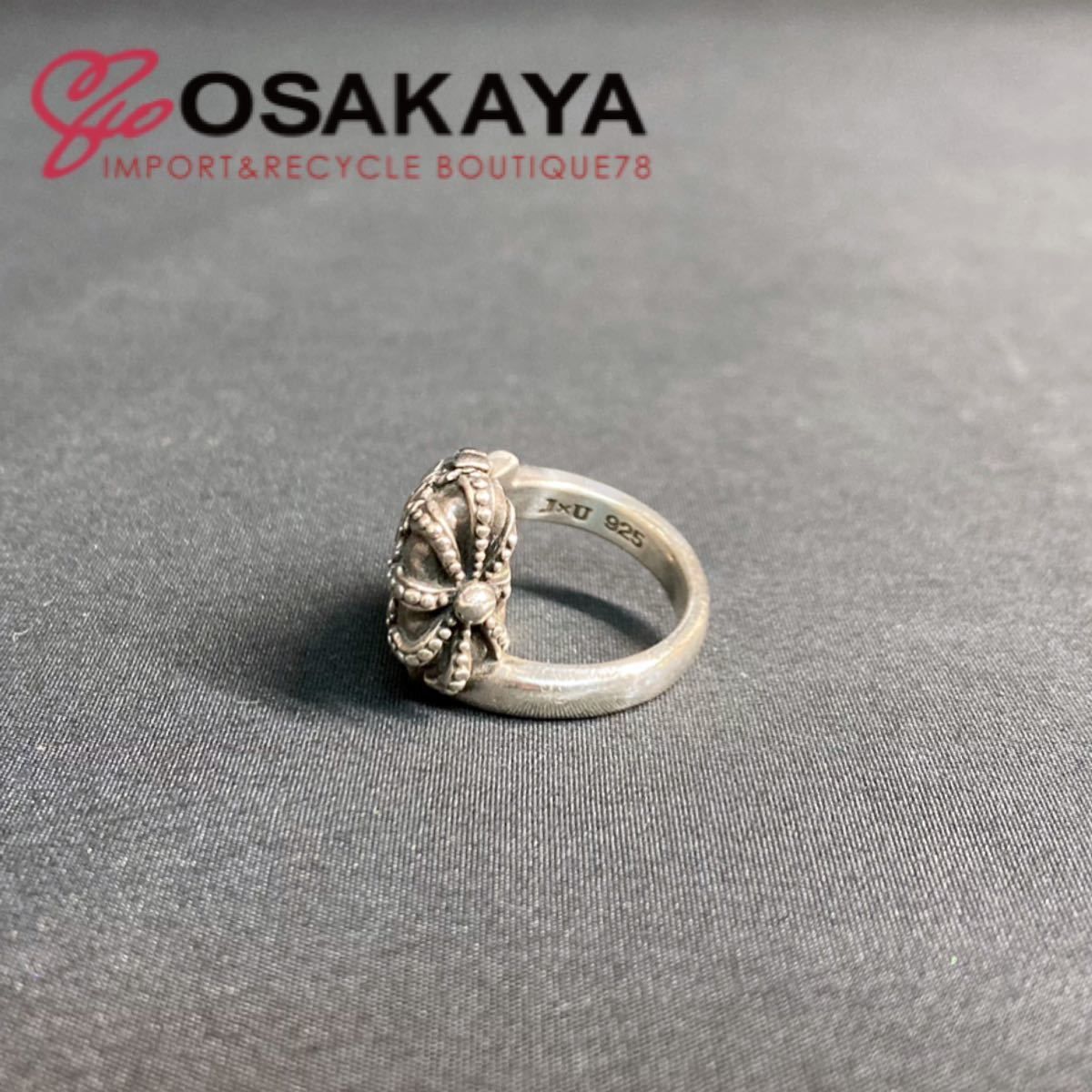 中古美品 Justin Davis WRAPTURE リング いぶし SRJ563 925 #9