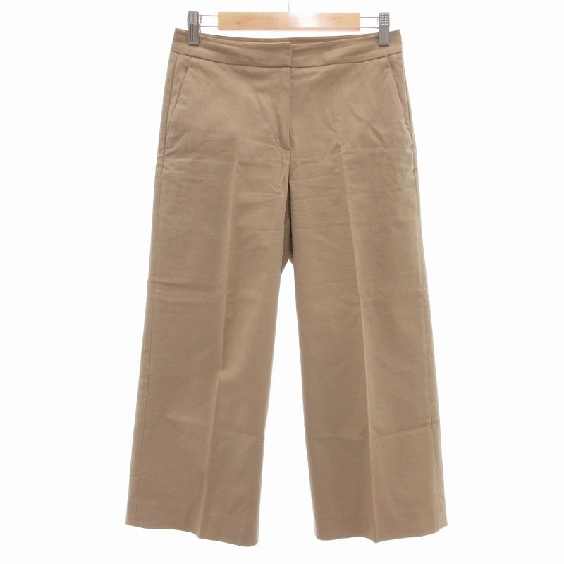 Theory luxe 麻混ワイドパンツ 38 新品　タグなし Theory luxe - 新品 theory luxe ワイドパンツ セオリーリュクス