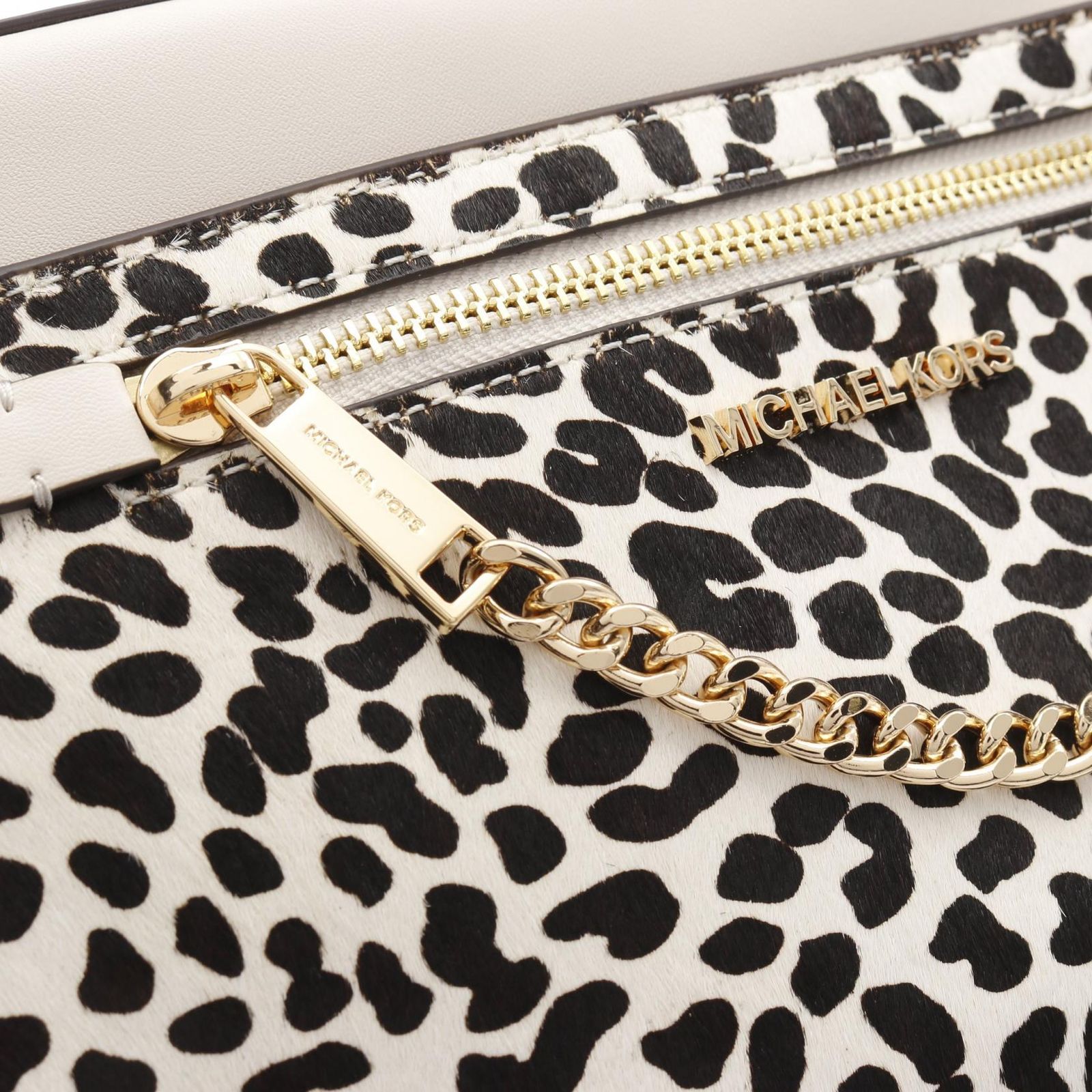 Michael Kors ショルダーバッグ ホワイト/ブラック MICHAEL KORS マイケルコース ショルダーバッグ レディース MK