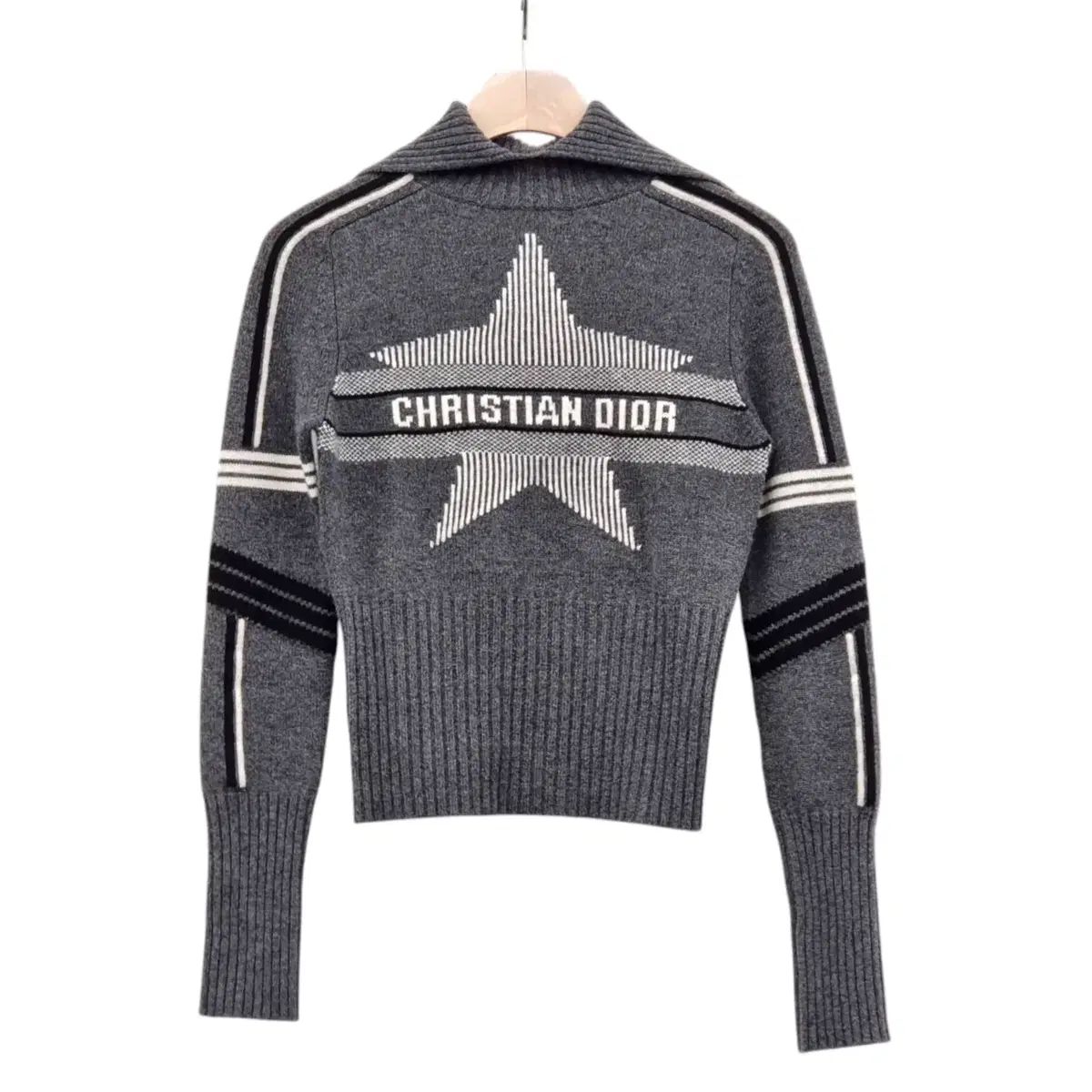 36 未使用 Dior(ディオール) アルプス モックネック カシミヤ ニット  
