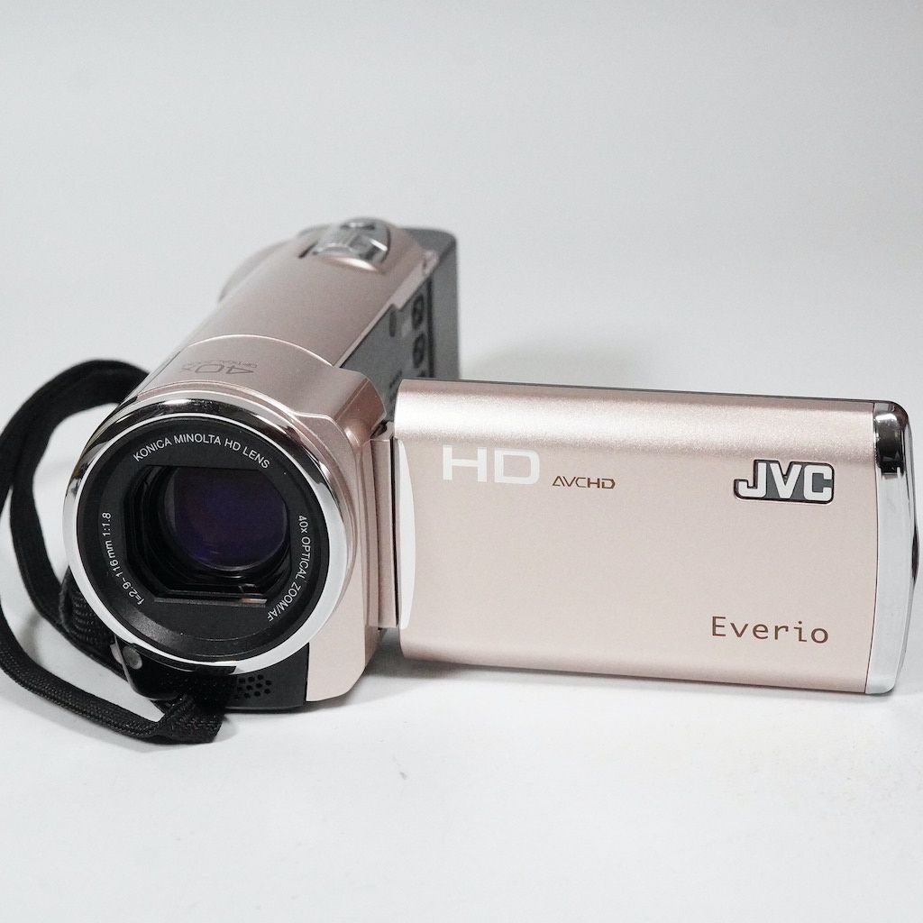 きゅなんさま専用　 Victor・JVC GZ-HM670-N JVC Victor Everio GZ-HM670-N ピンク 元箱 動作OK 返金保証