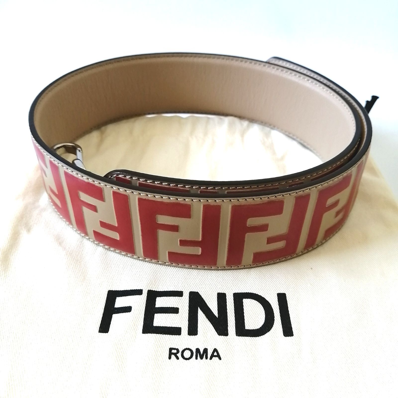 フェンディ FENDI ストラップユー FFロゴ ショルダーストラップ 127