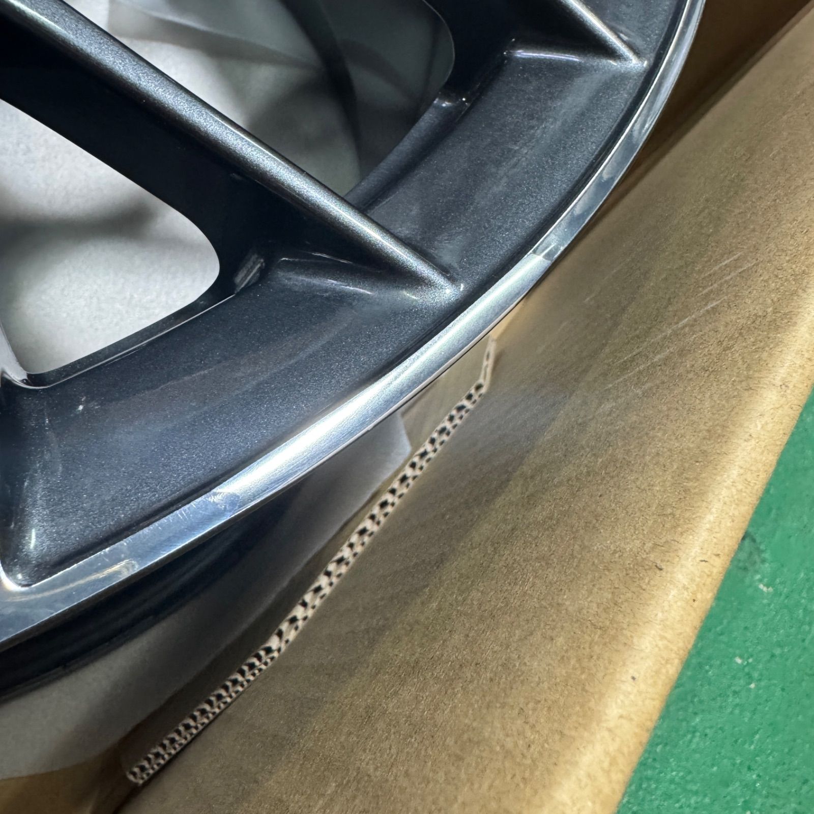1本 リア 希少 純正 レクサス GS-F 純正 19インチ 10j +41 PCD114.3