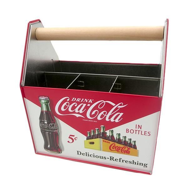 定番人気，SALE コカコーラ グッズ ストレージ キャディー 2 小物収納・小物入れ