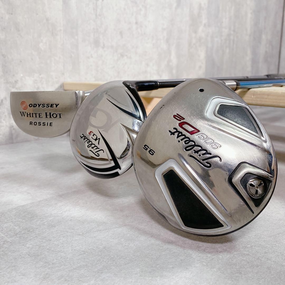 X163 Titleist タイトリスト メンズ ゴルフ クラブセット 11点 X163 Titleist タイトリスト メンズ ゴルフ クラブセット 11点 X163