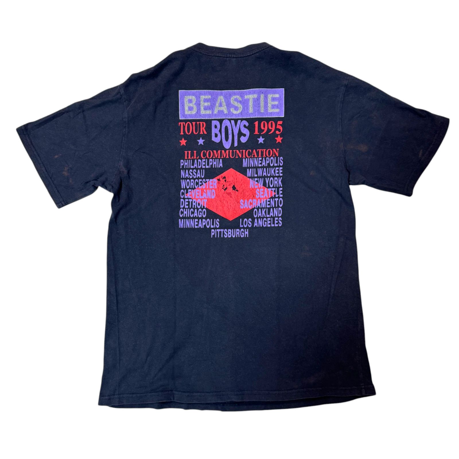 90s BEASTIE BOYS ILL COMMUNICATION TOUR 1995 Tシャツ Lサイズ