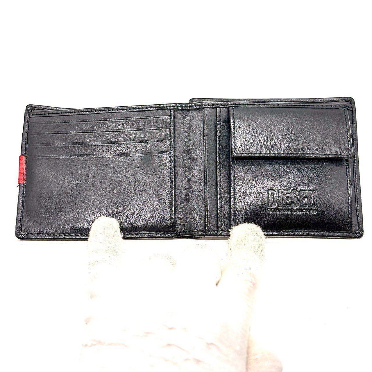 DIESELの個性を手元に✨】 DIESEL ディーゼル 二つ折り財布 レザー 