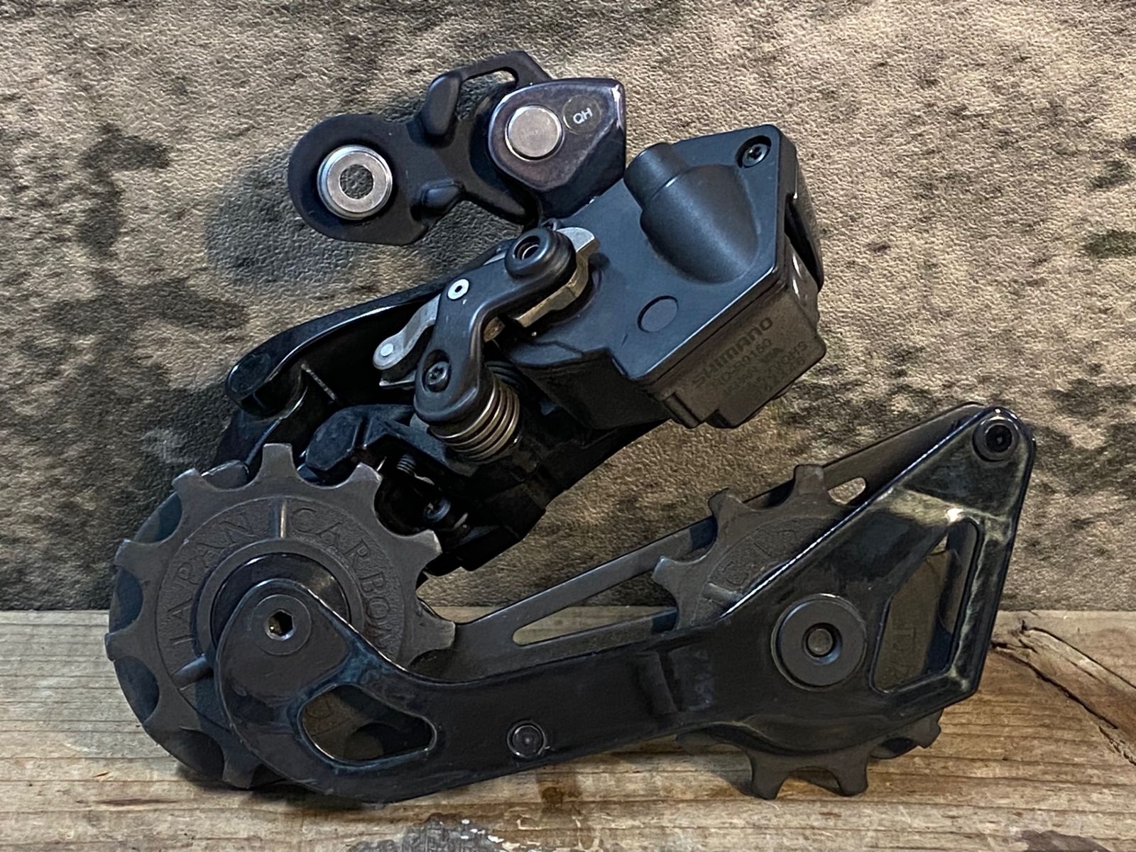 JJ586 シマノ SHIMANO デュラエース RD-R9150 リアディレイラー 11S Di2 電動 CDJセラミックプーリー 動作 済