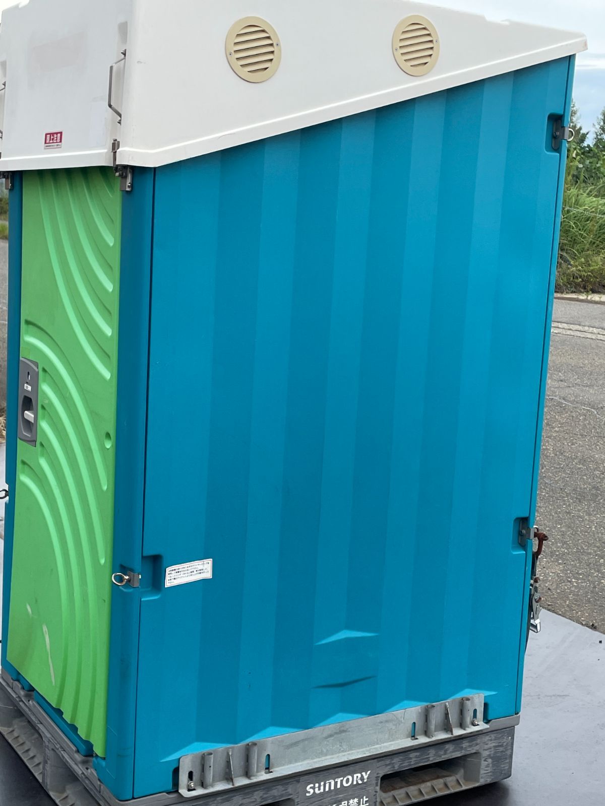 仮設トイレ 車載トイレ