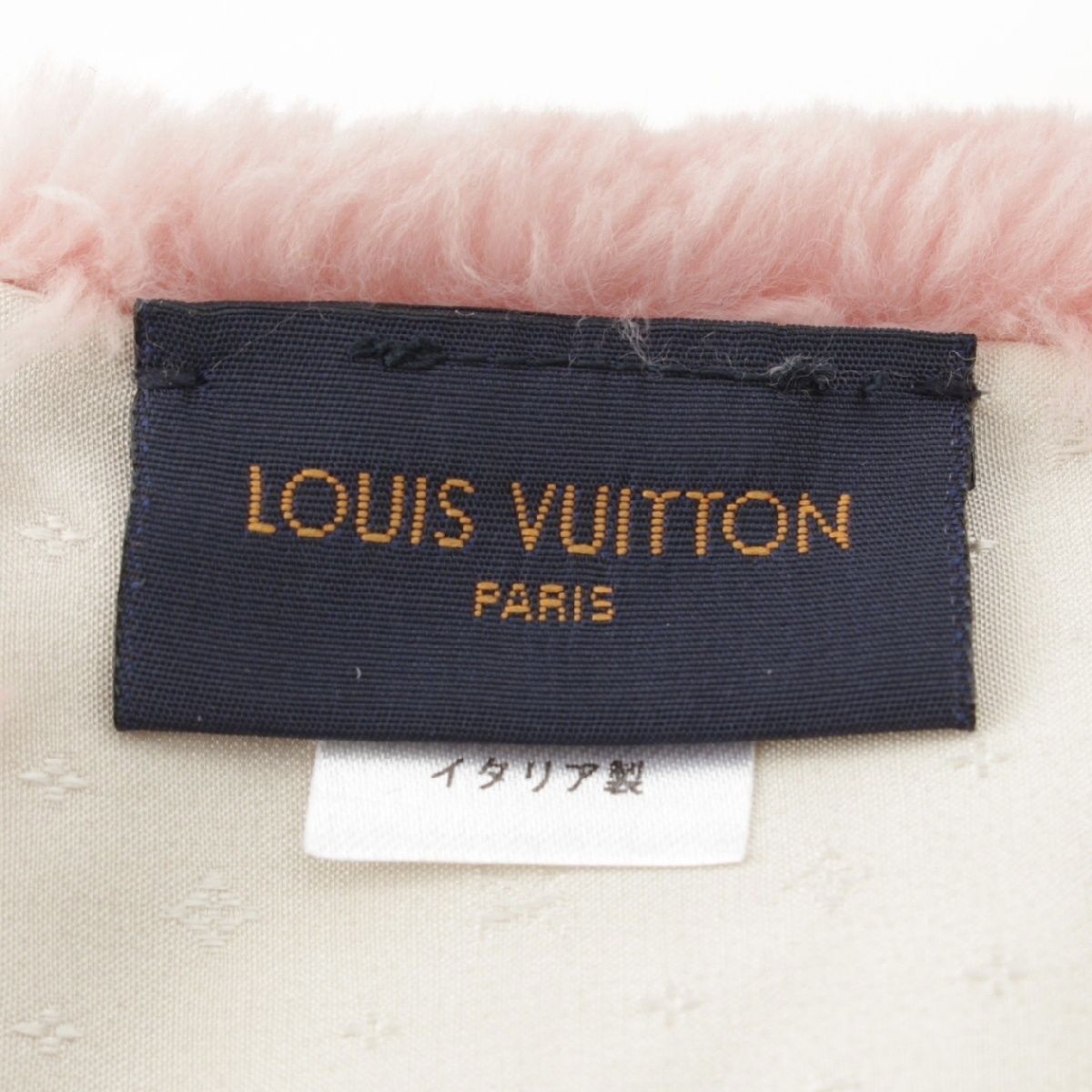 ルイヴィトン エシャルプ LV インザシティー ビーバー毛皮 モノグラム  