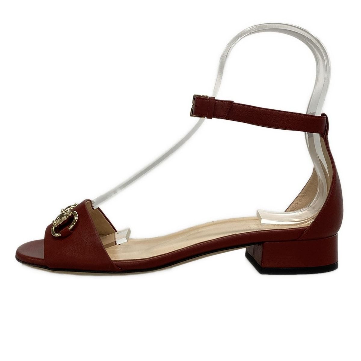【再出品&.値下げ!!】GUCCI グッチ サンダル 37 GUCCI(グッチ) サンダル 37 1/2 レディース ホースビット