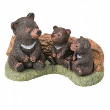 セトクラフト 傘立てトリプル クマ親子 SO-1021-330