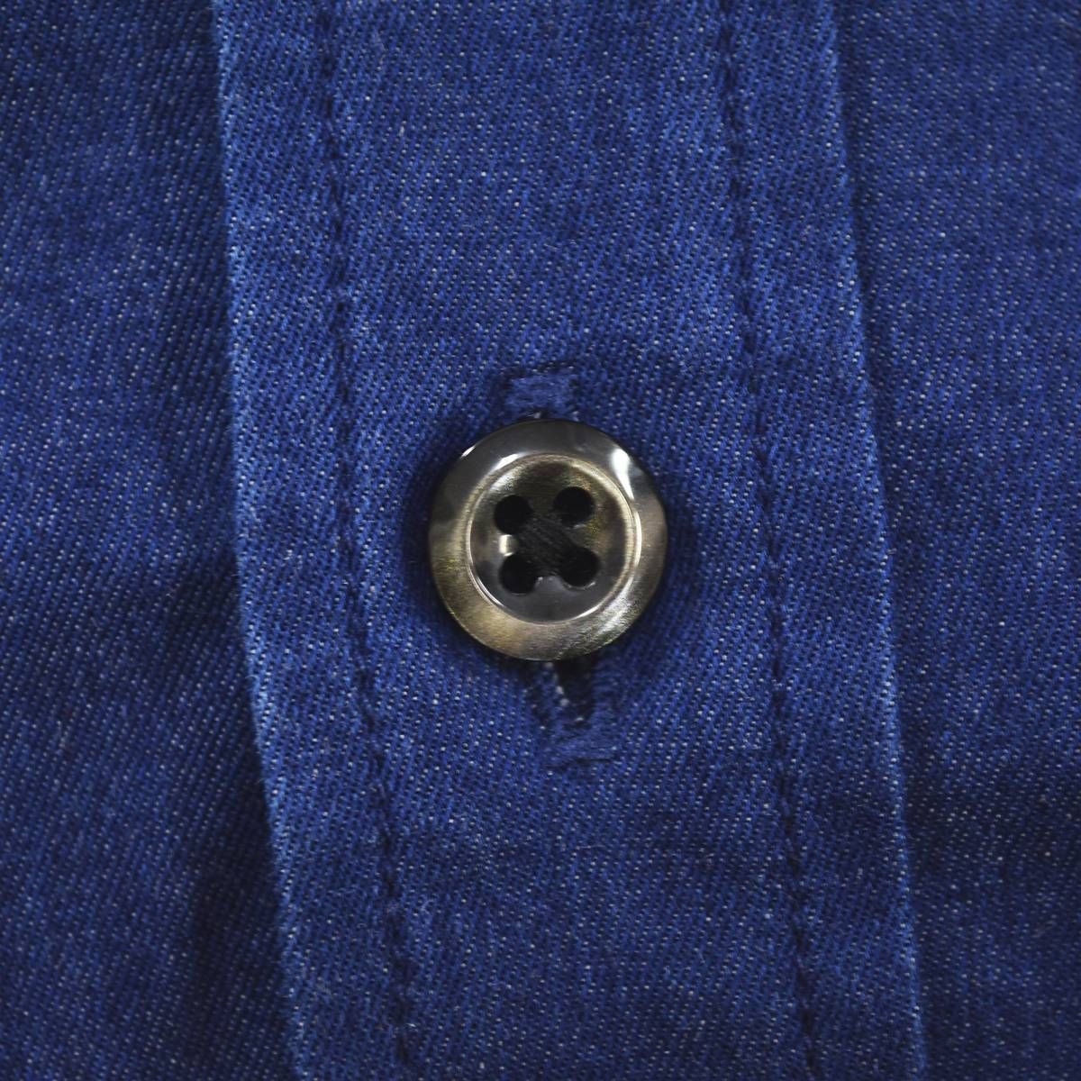 日本製 ジュン ハシモト junhashimoto 長袖 開襟 バンドカラー