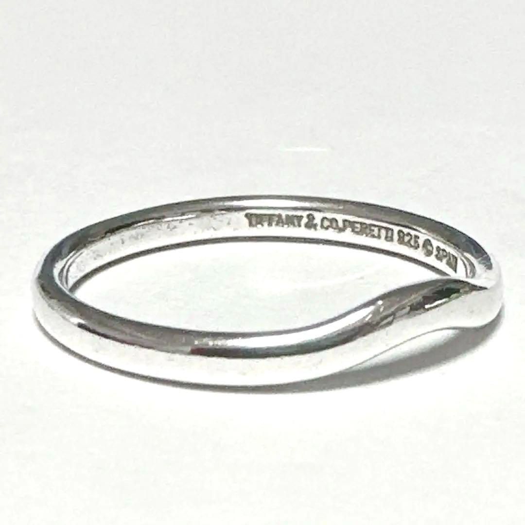 美品 Tiffany&Co. ティファニー 指輪リング カーブドバンドSV925