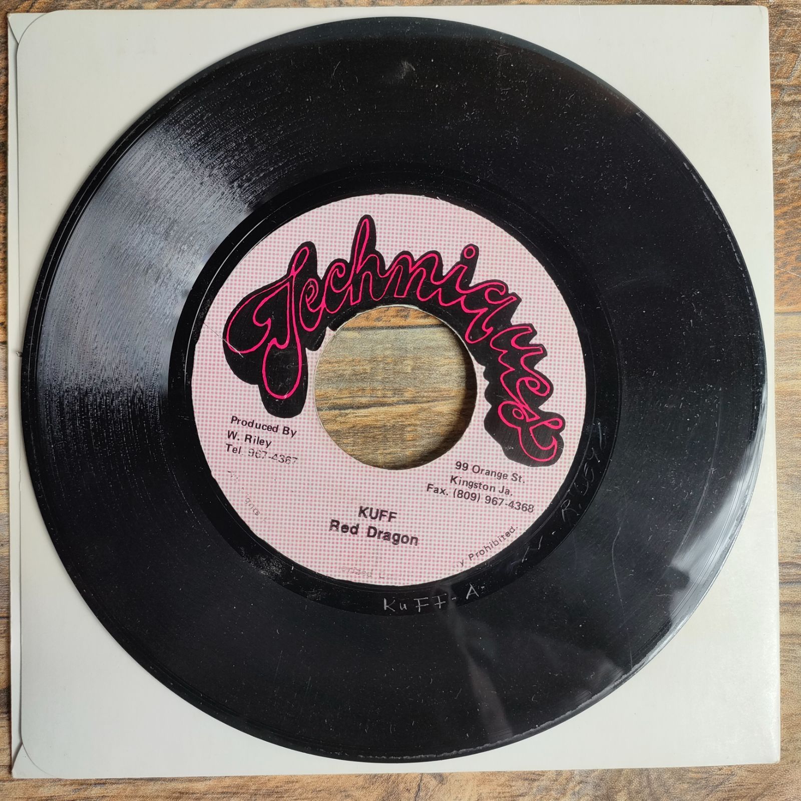 レコード　レゲエ RED DRAGON □ KUFF レゲエ レコード EP ジャマイカ - メルカリ
