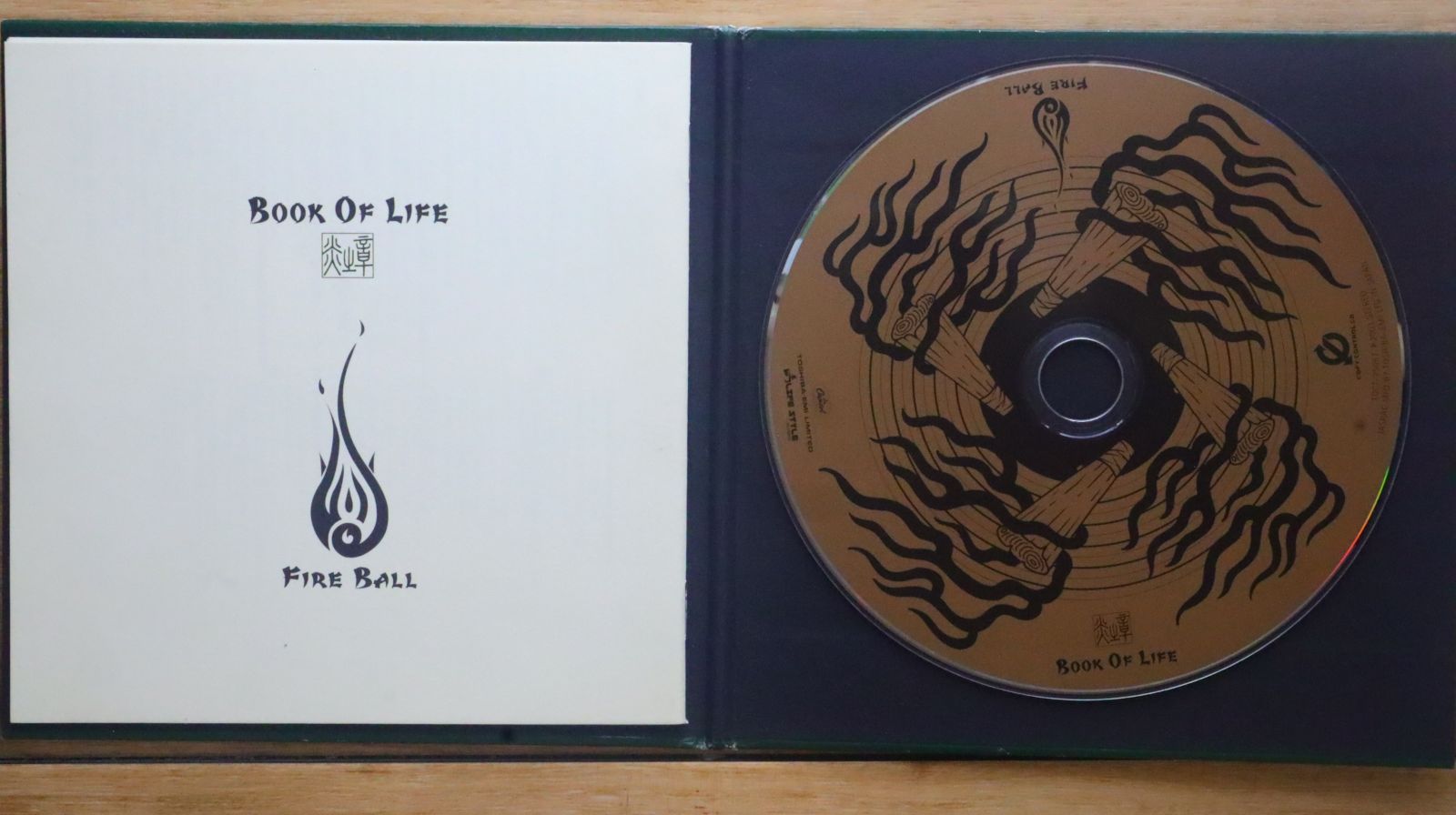 国内盤CD☆ファイヤー・ボール/FIRE BALL□ BOOK OF LIFE~炎の章
