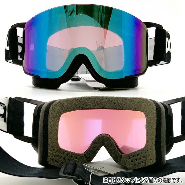 夏セール開催中。 ポック ネクサル ウラニウムブラック サニーブルー POC NEXAL WF スキー スノーボード ゴーグル 25-26-GG-POC カールツアイスレンズ フラッグシップモデル