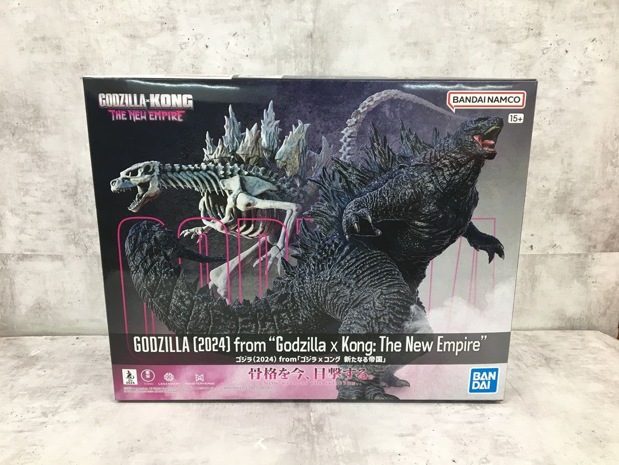 098 未組立 ゴジラ(2024) from ゴジラxコング 新たなる帝国 プラモデル【E0001-004】 Amazon | BANDAI SPIRITS(バンダイスピリッツ) ゴジラ(2024
