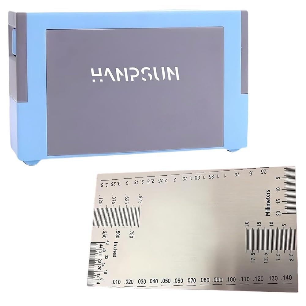 SALUDABLE ギターサドル研磨補助ツール + ストリングアクションルーラー2点セット ナット