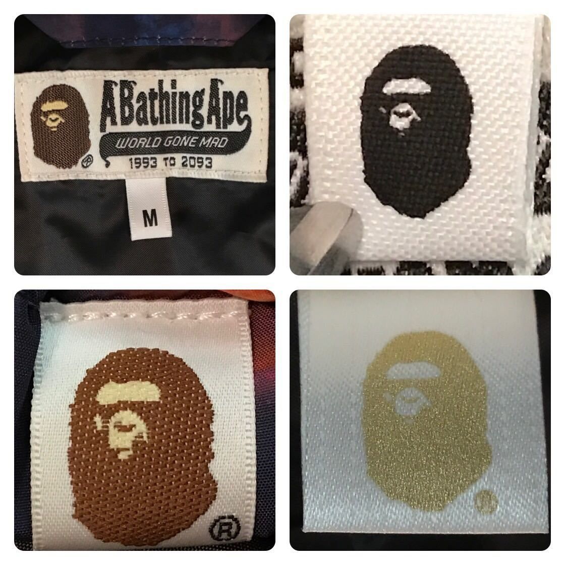 BAPE TIE DYE LOOSE FIT ダウンジャケット Mサイズ a bathing ape down