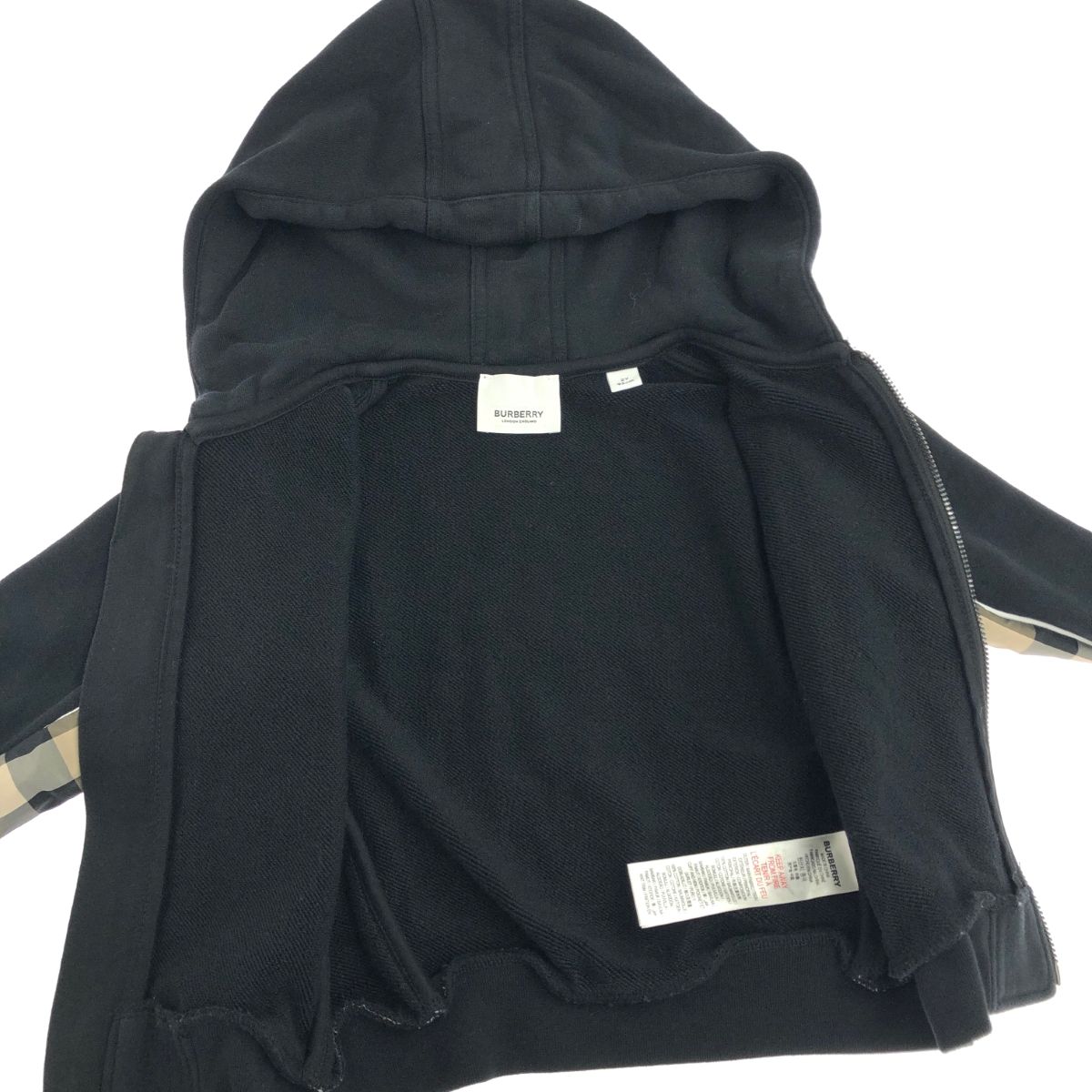 BURBERRY LONDON バーバリーロンドン ジップアップフーディ パーカー