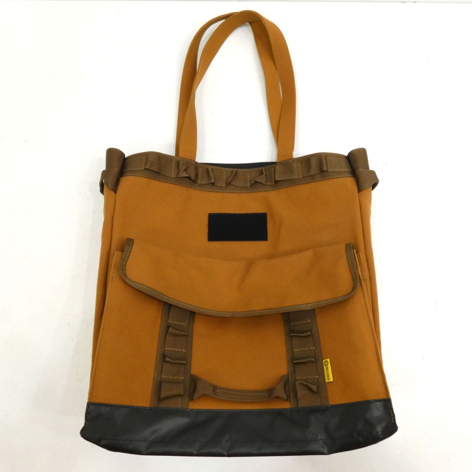 小牧店 HILLS FIELD ヒルズフィールド 俺のトート キャンピングバッグ キャメル I430-2636