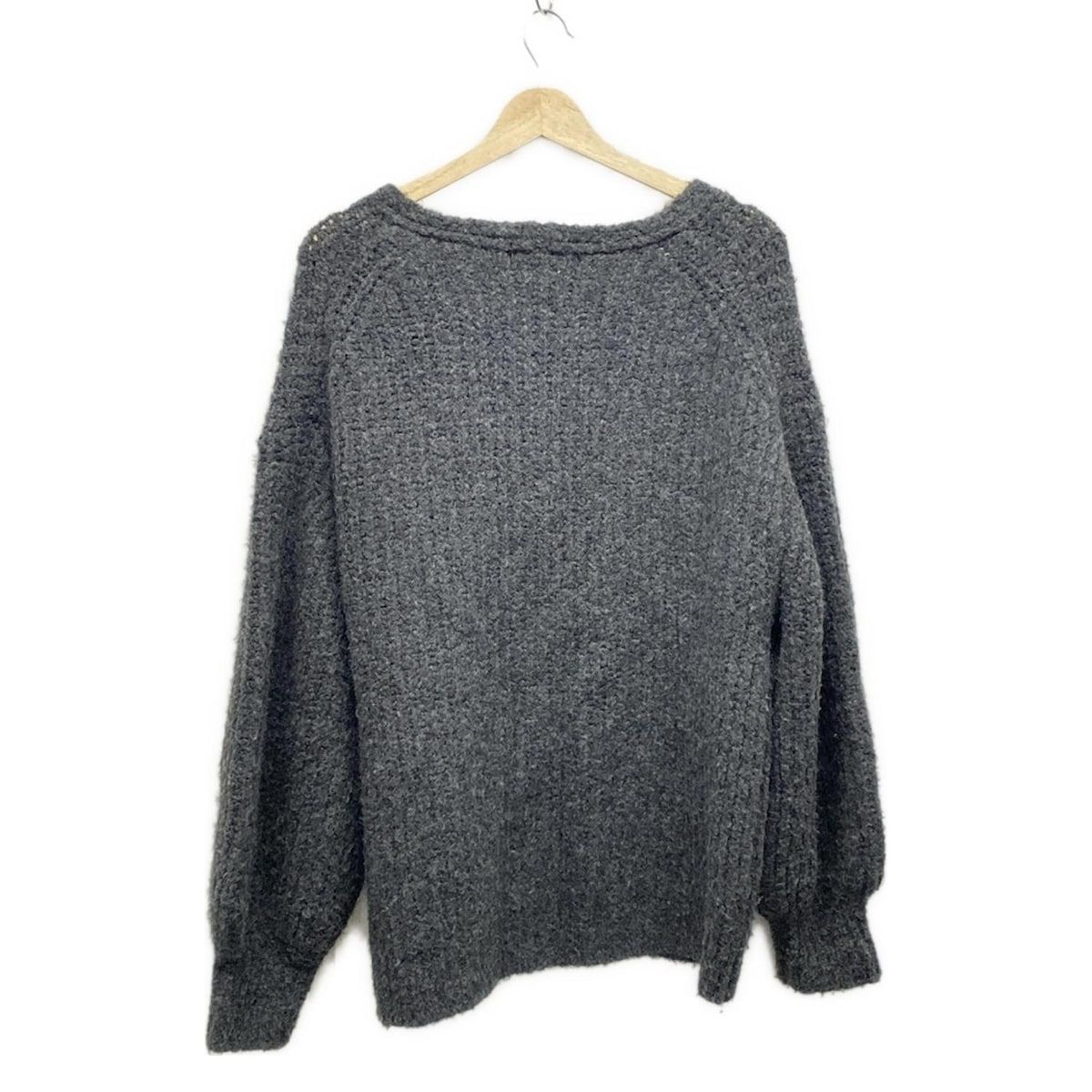 JILL STUART ジルスチュアート 長袖セーター サイズFR レディース - ダークグレー Vネック