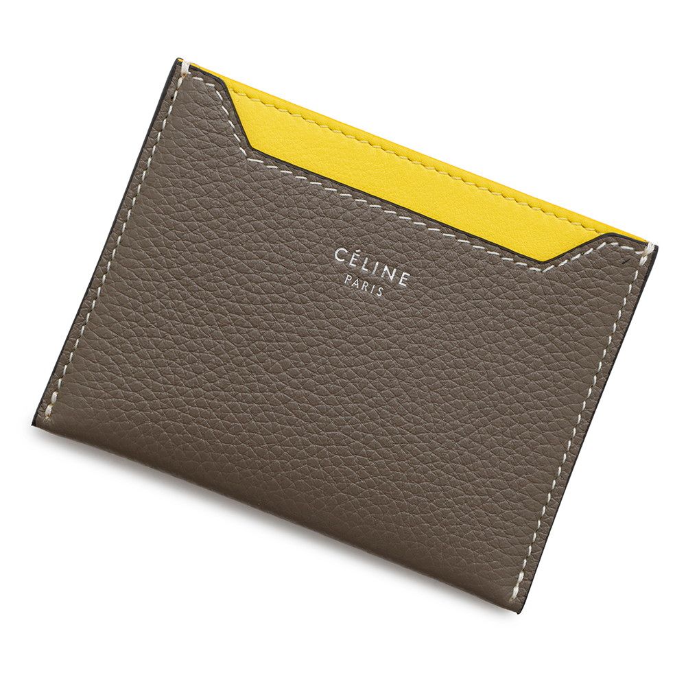 セリーヌ カードケース バイカラー レザー 107813 CELINE パス セリーヌ カードケース バイカラー レザー 107813 CELINE パス