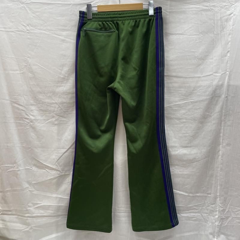 Needles ニードルス その他ボトムス NS248 ブーツカット トラック パンツ ポリエステル 刺繡 GRN グリーン