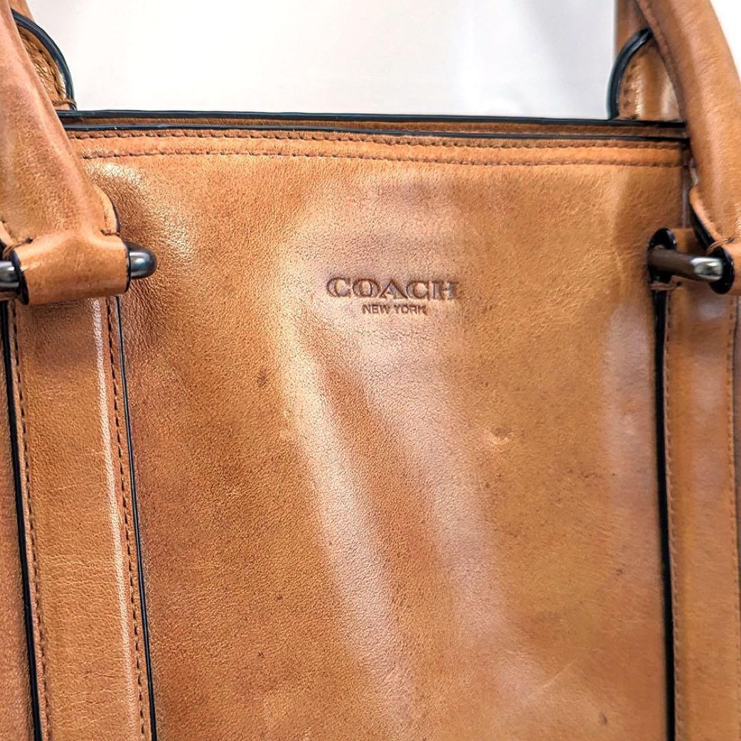 COACH コーチ メトロポリタン 2way トートバッグ ブラウン A4 ビジネス 